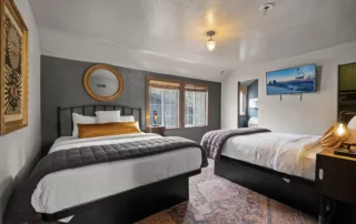 Big Bear Hotel Cozy Double Bed Room in Nature Retreat