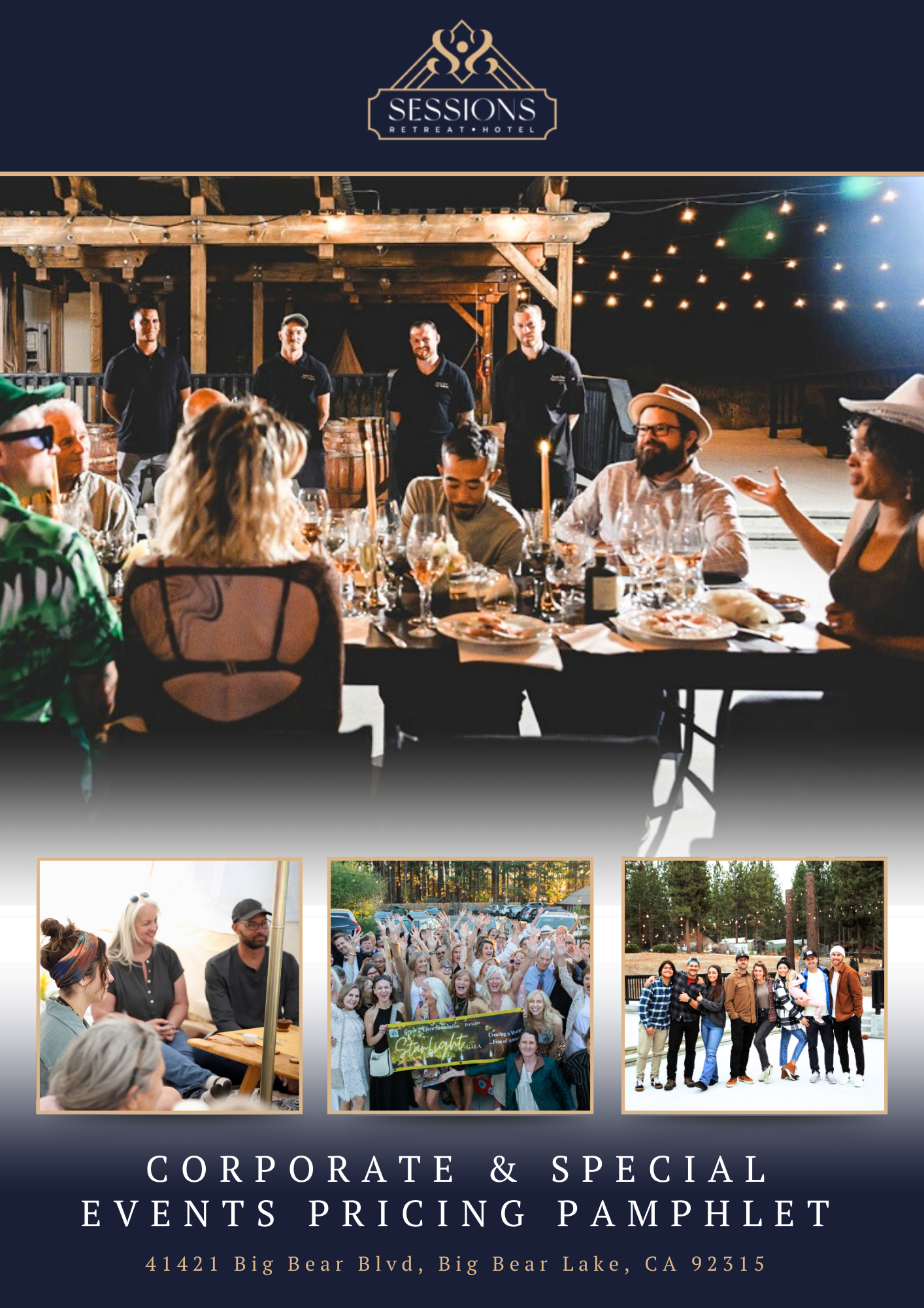 Sessions Retreat Hotel – Other Events Pricing Pamphlet